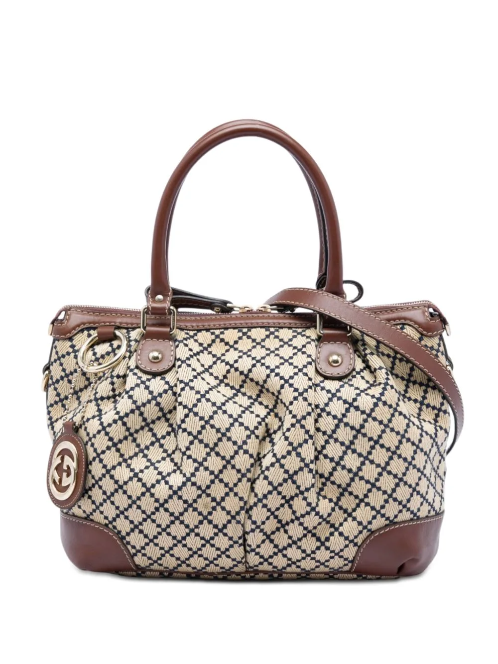 2016-2026 Diamante Canvas Sukey Satchel