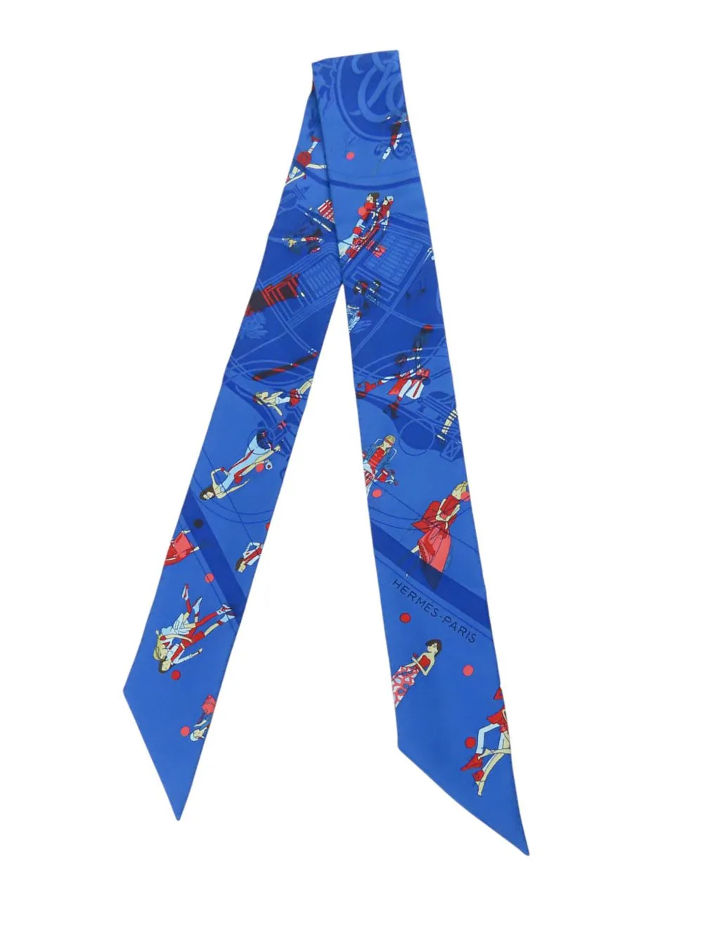 2019-2020 Ex Libris Les Parisiennes Silk Twilly Scarf Scarves