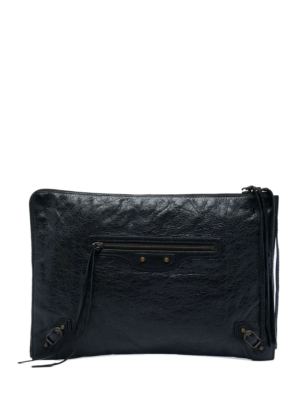 2016 Lambskin Motocross Classic Flat Clutch Bag