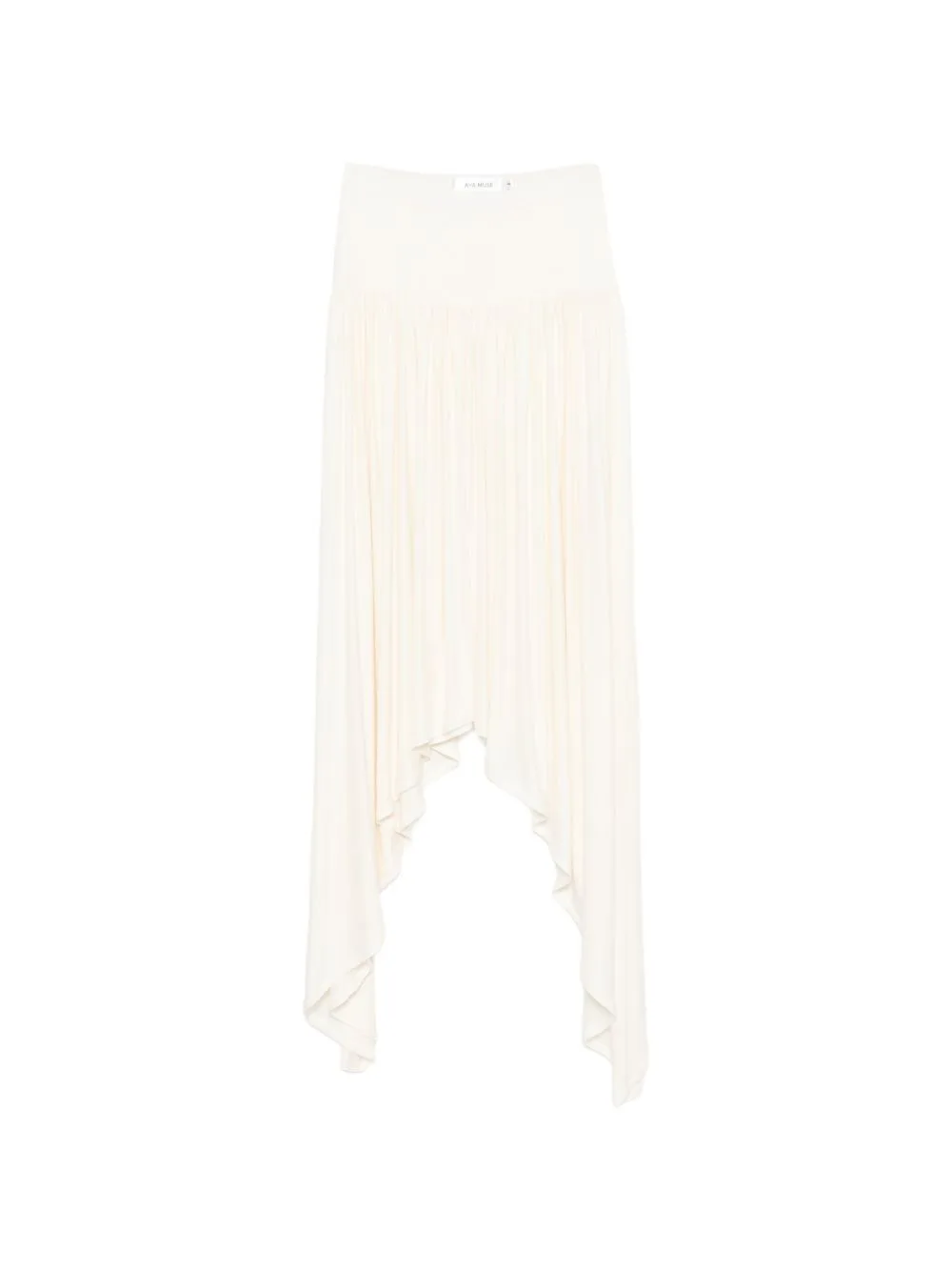 Elya Asymmetric Gathered Skirt