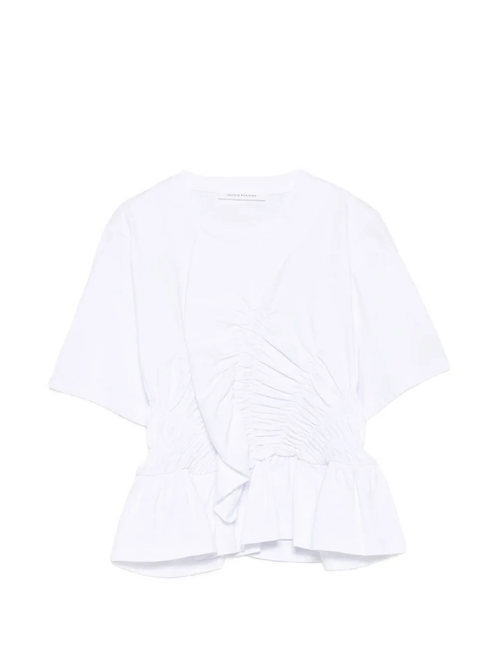 Ace Ruched Peplum T-Shirt