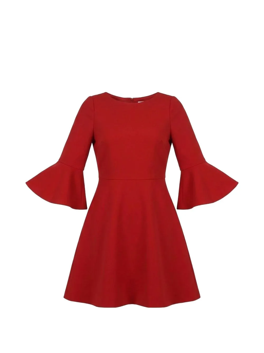 Bell-Sleeve Mini Dress