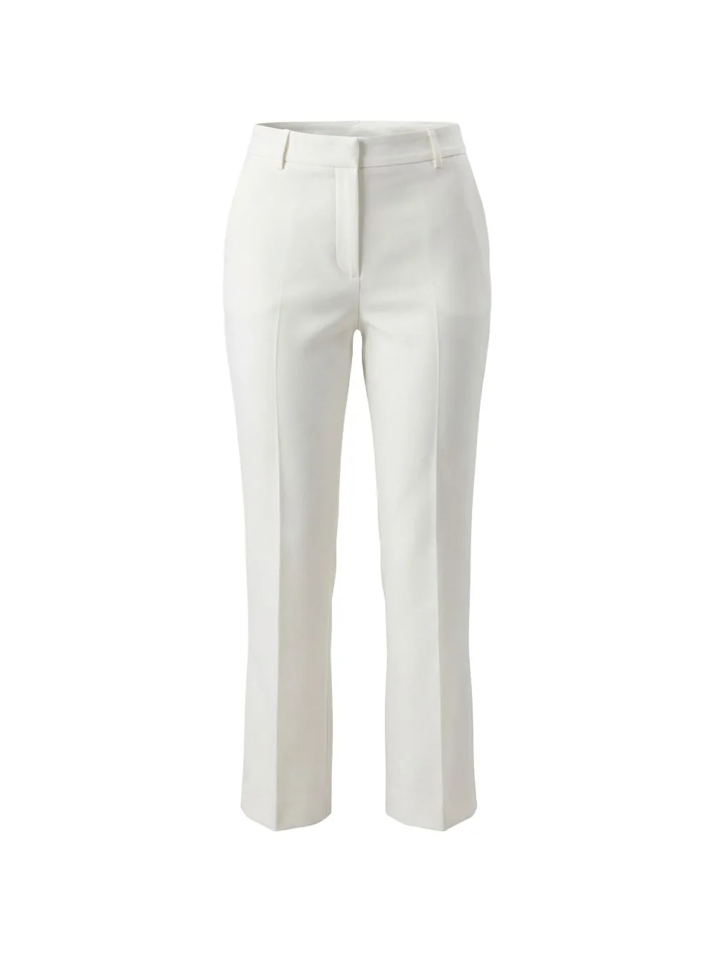 Pressed-Crease Tailored Trousers