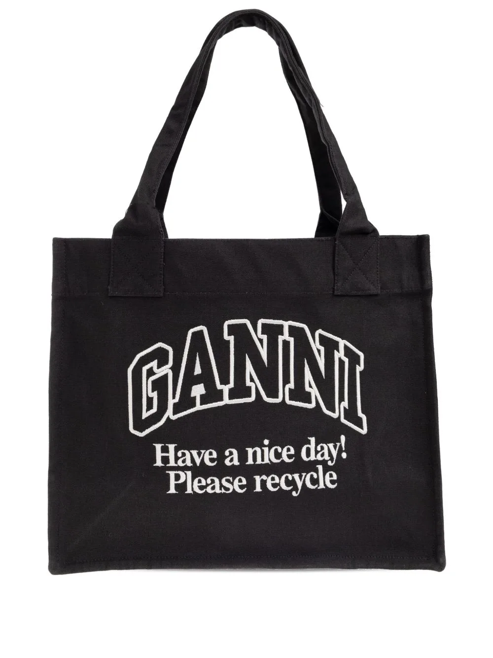 Logo-Embroidered Tote Bag
