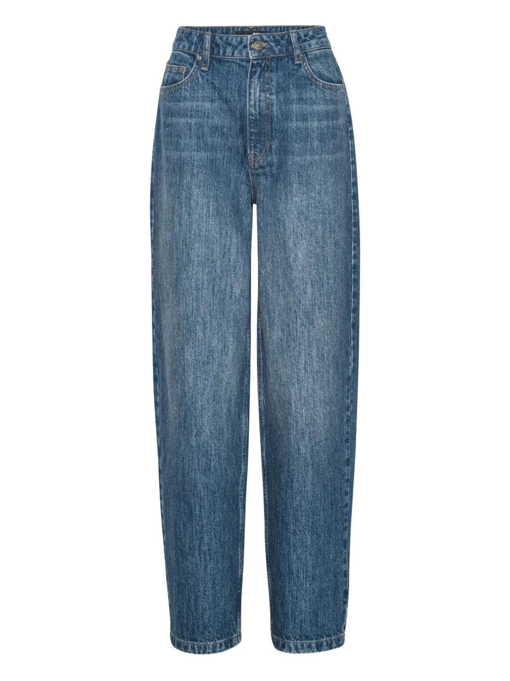 Five-Pocket Wide-Leg Jeans