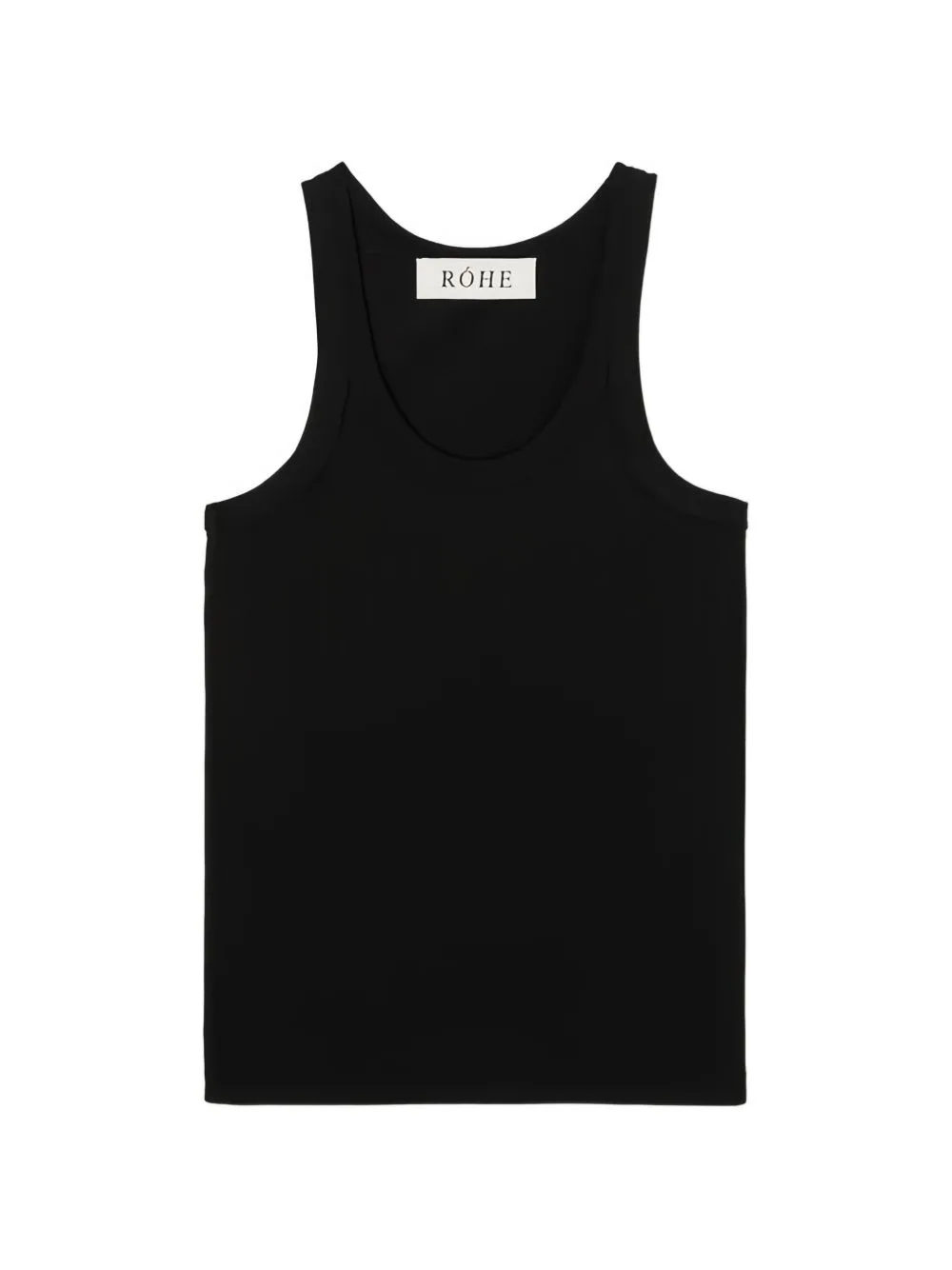 Merino-Wool Scoop-Neck Tank Top