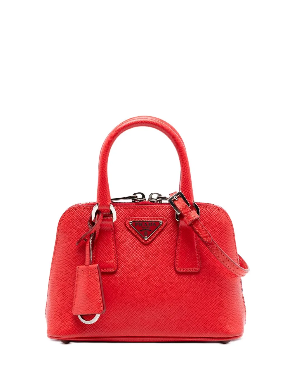 2000-2013 Mini Saffiano Lux Promenade Satchel