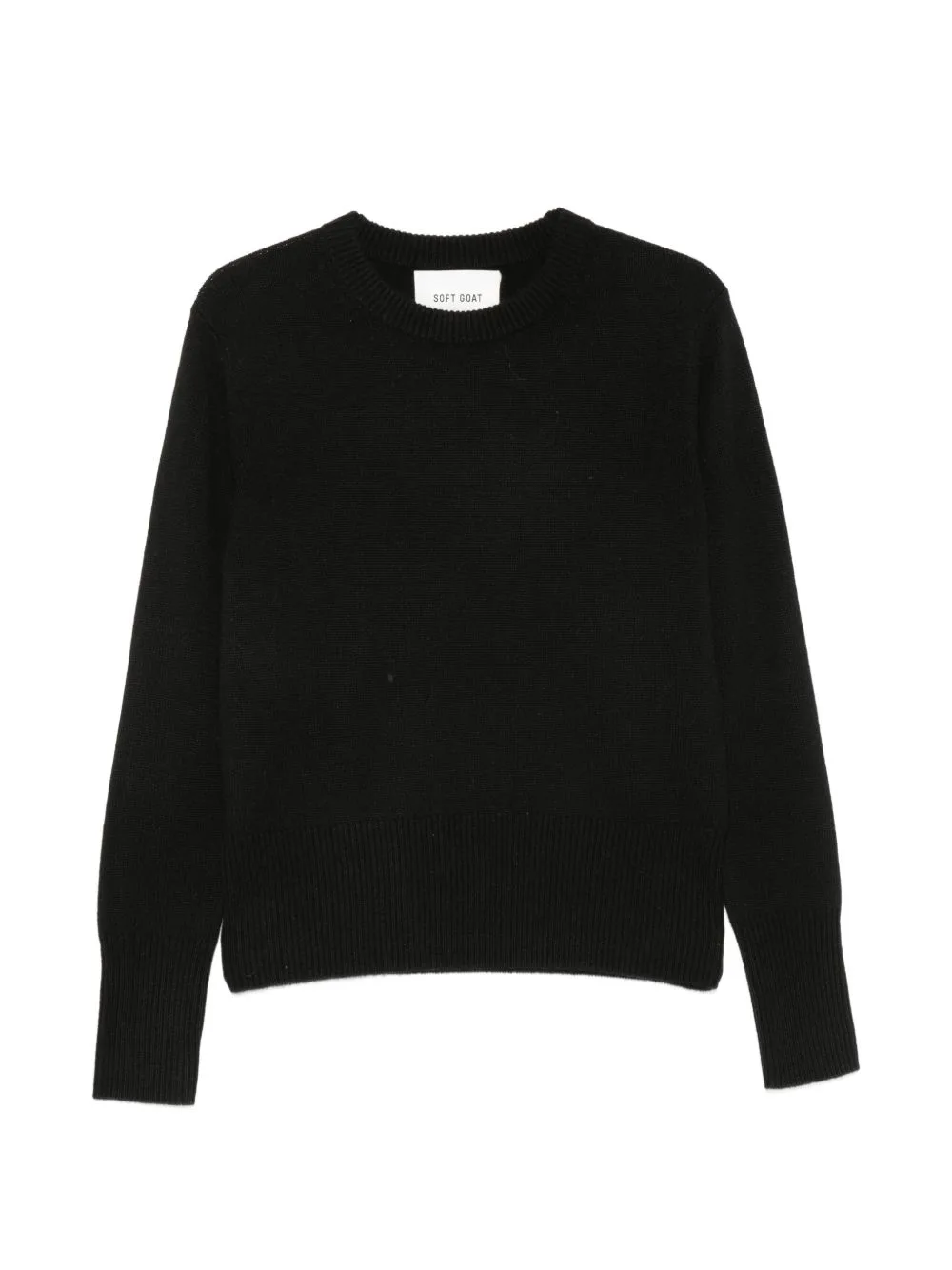 Ribbed-Trim Sweater