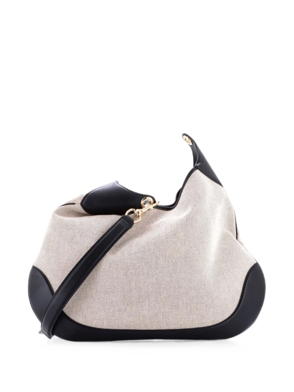 B Shoulder Bag Canvas Large Hobo Bag