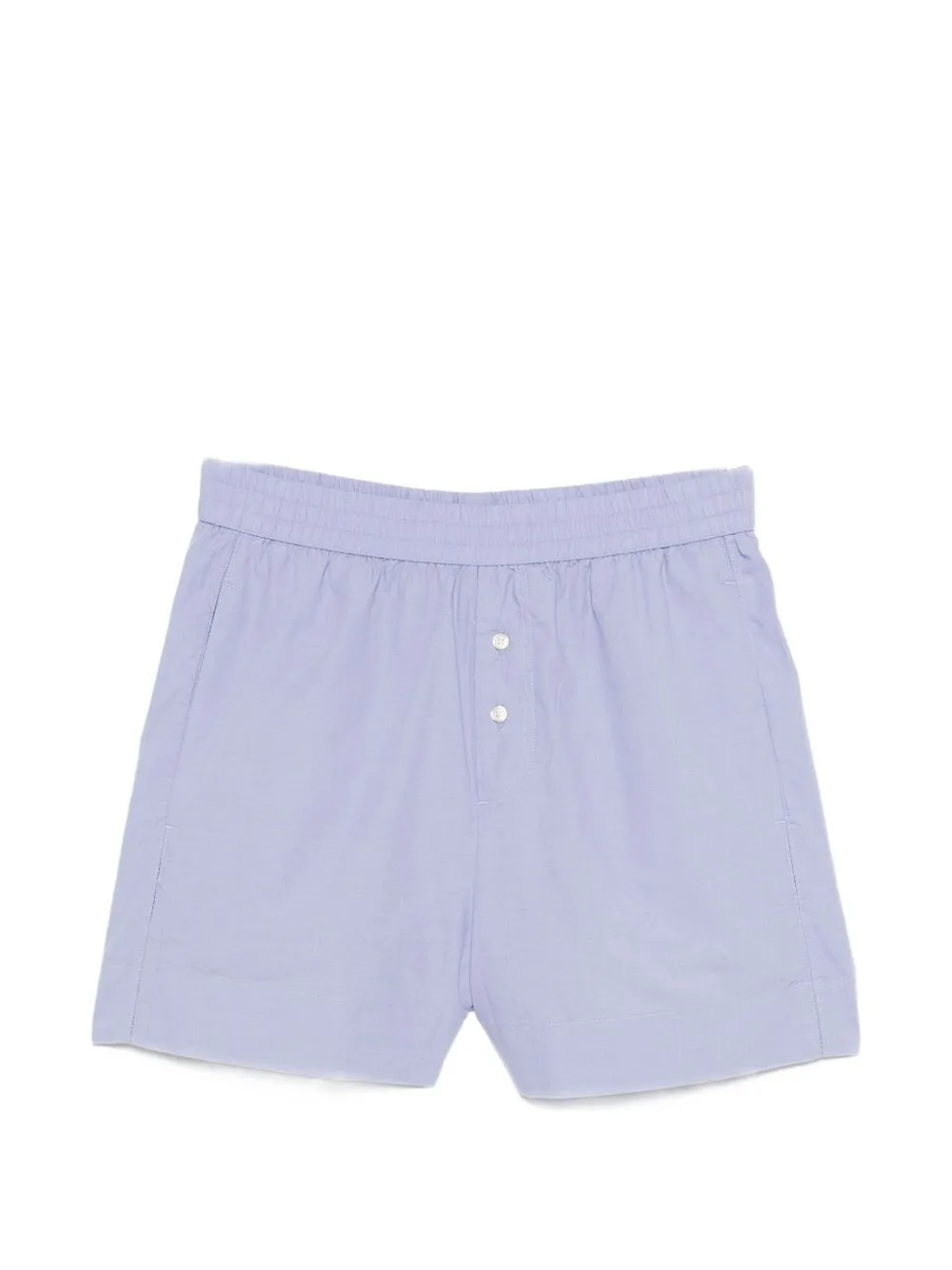 Button-Detail Shorts