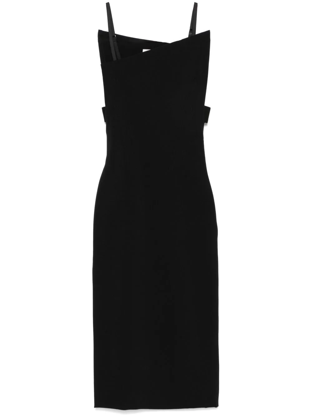 Asymmetric Midi Dress