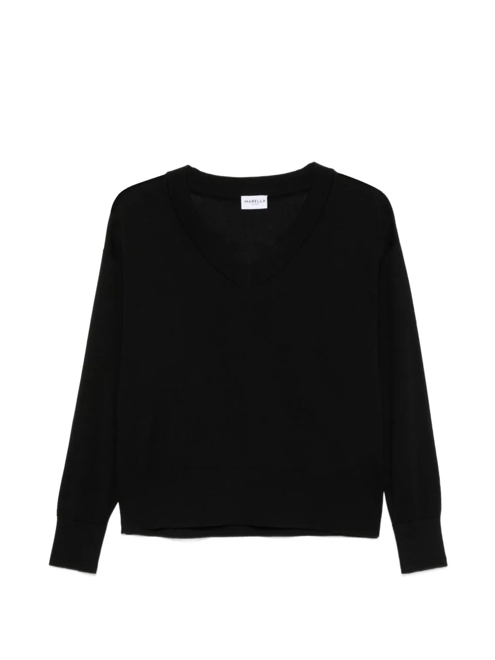 V-Neck Long-Sleeve Sweater