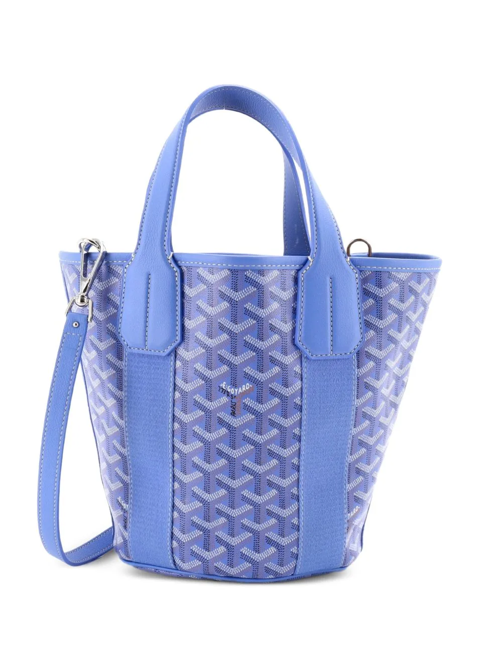 Belharra Coated Canvas PM Tote Bag