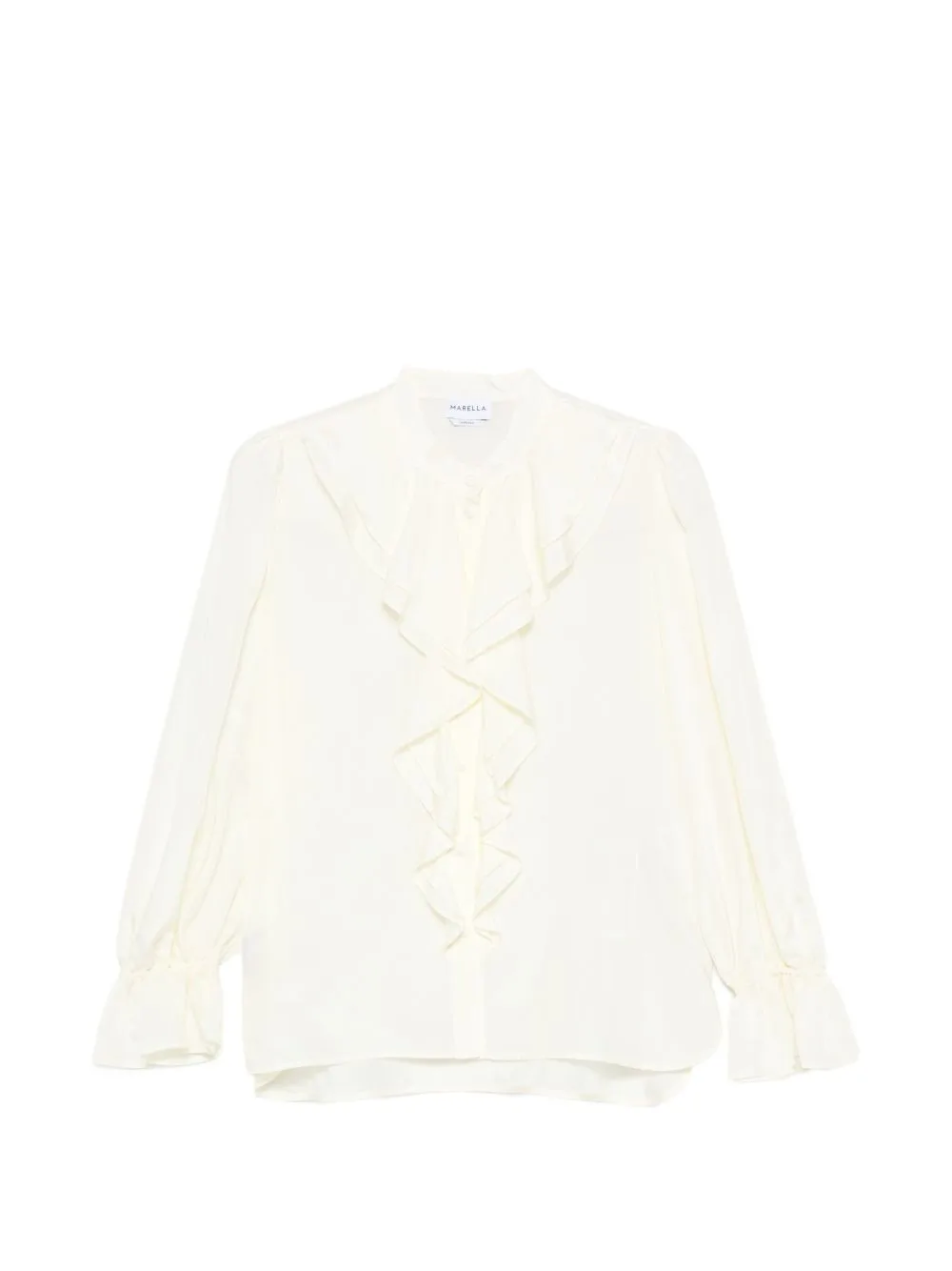 Buttoned Ruffled Shirt
