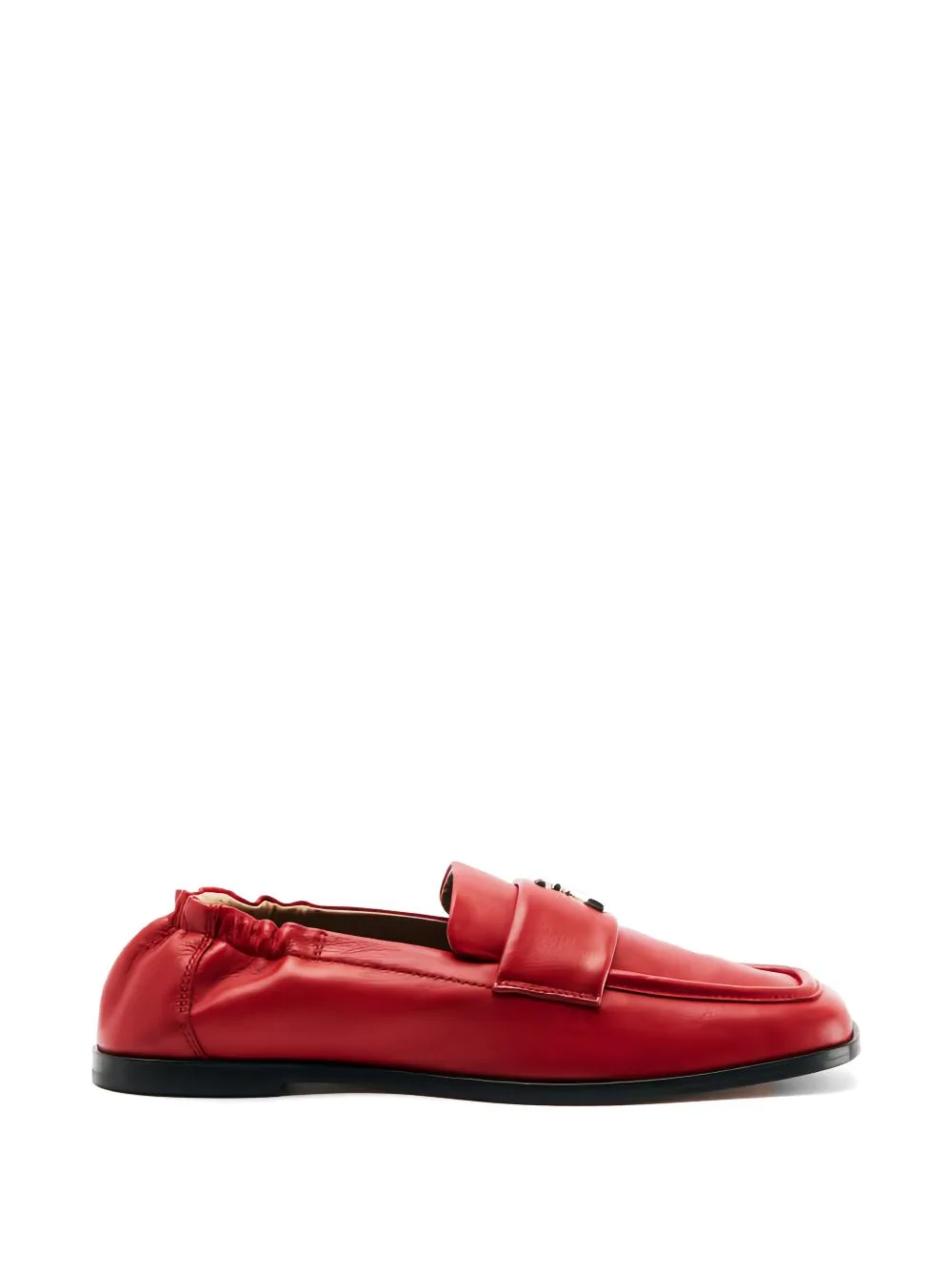 Square-Toe Loafers