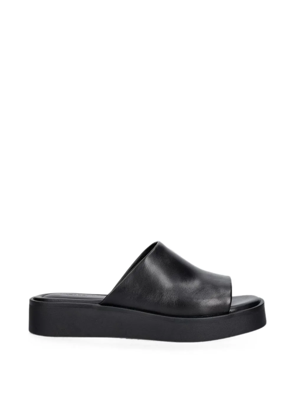 Danya Leather Flatform Slides