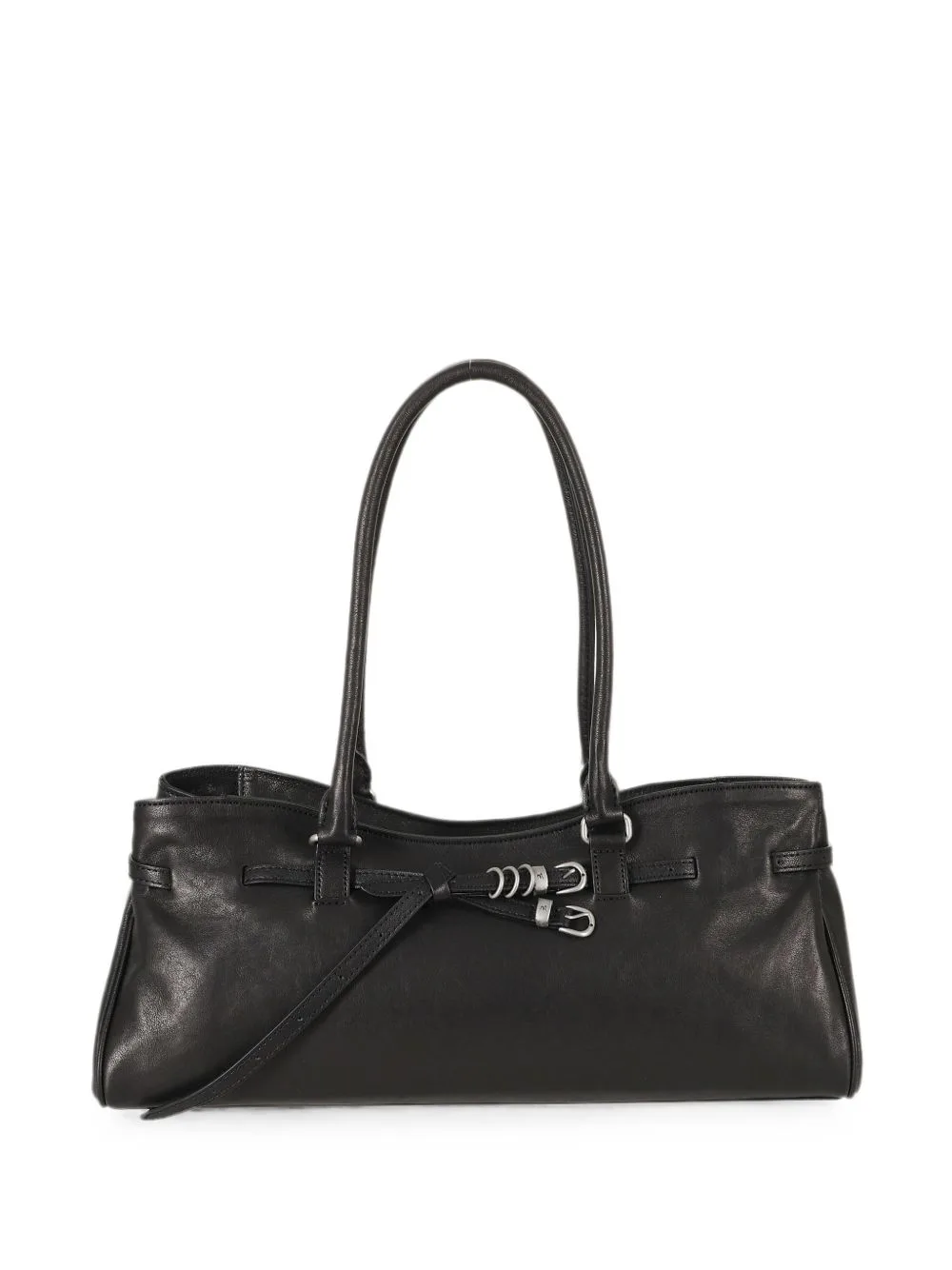 Grandma Buckle-Detail Leather Shoulder Bag