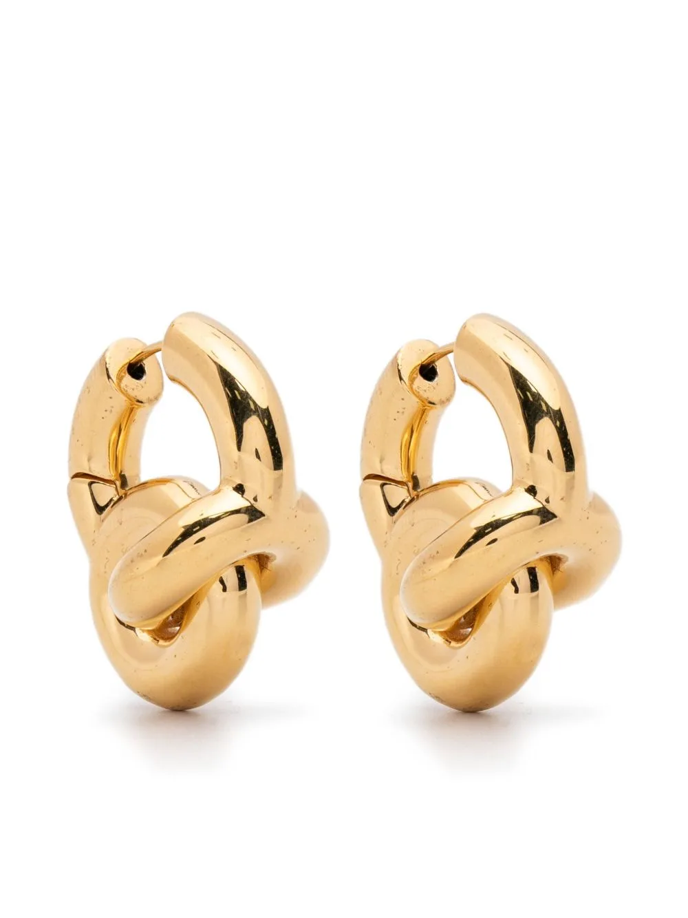 Mini Knot Creoles Earrings