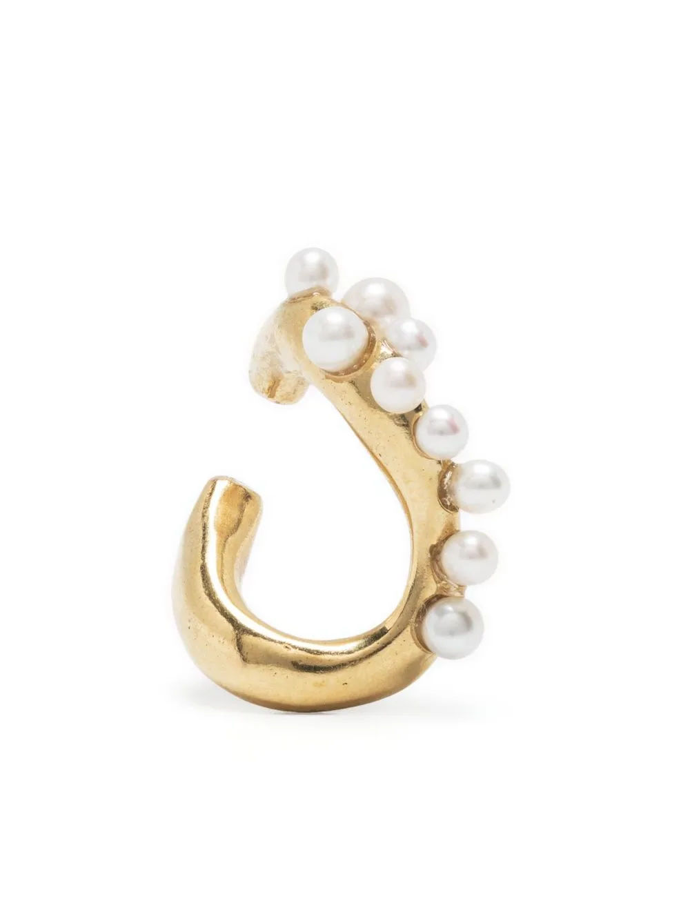 Wave Cluster Link Small Ear Cuff
