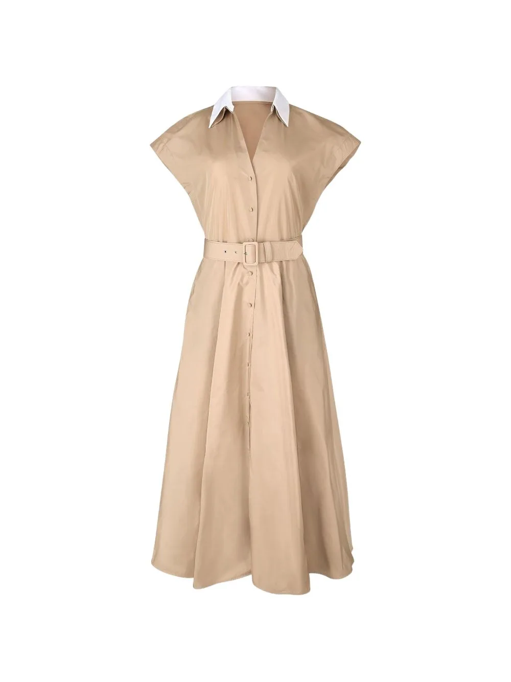 Cheri Belted Shirt Dress