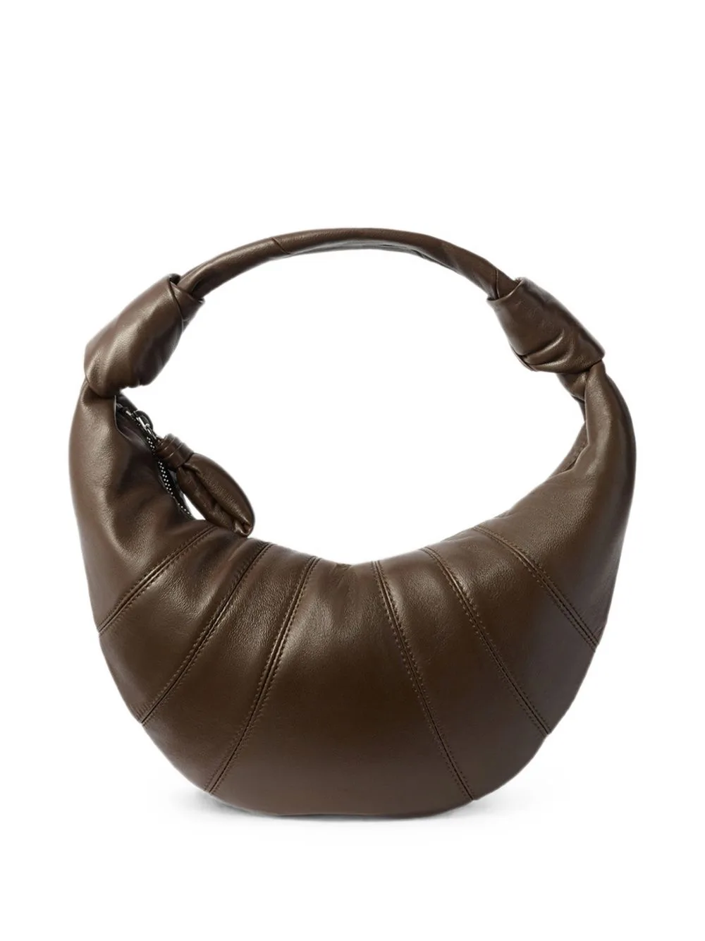 Mini Fortune Croissant Bag in Leather
