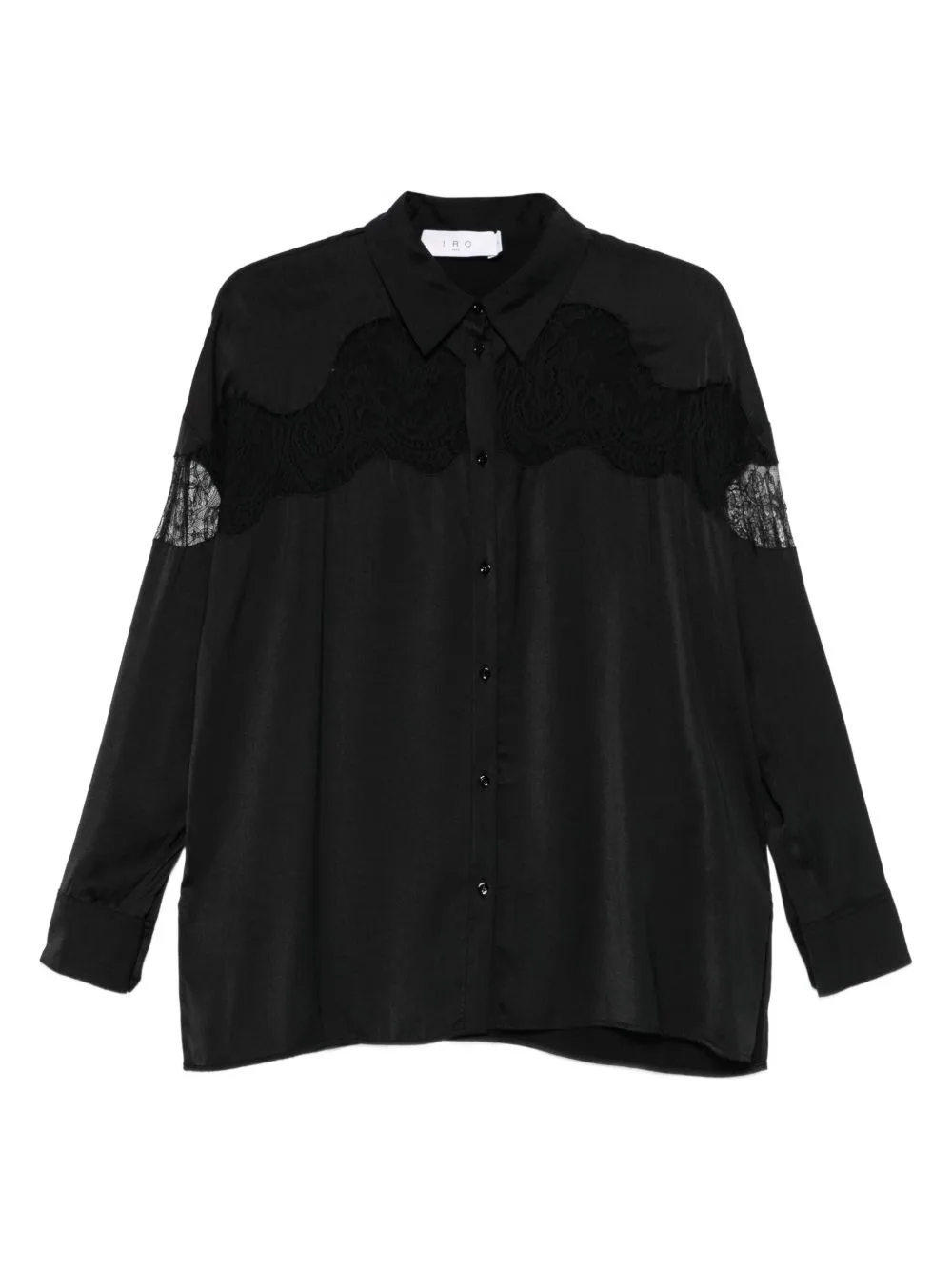 Lace-Insert Shirt