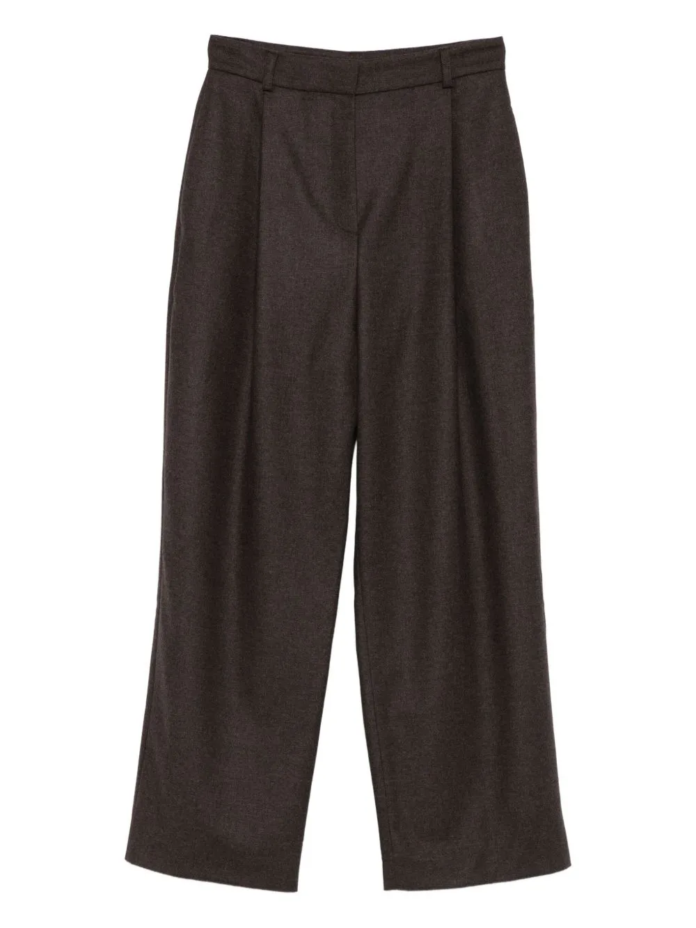 Pleated Wool Trousers