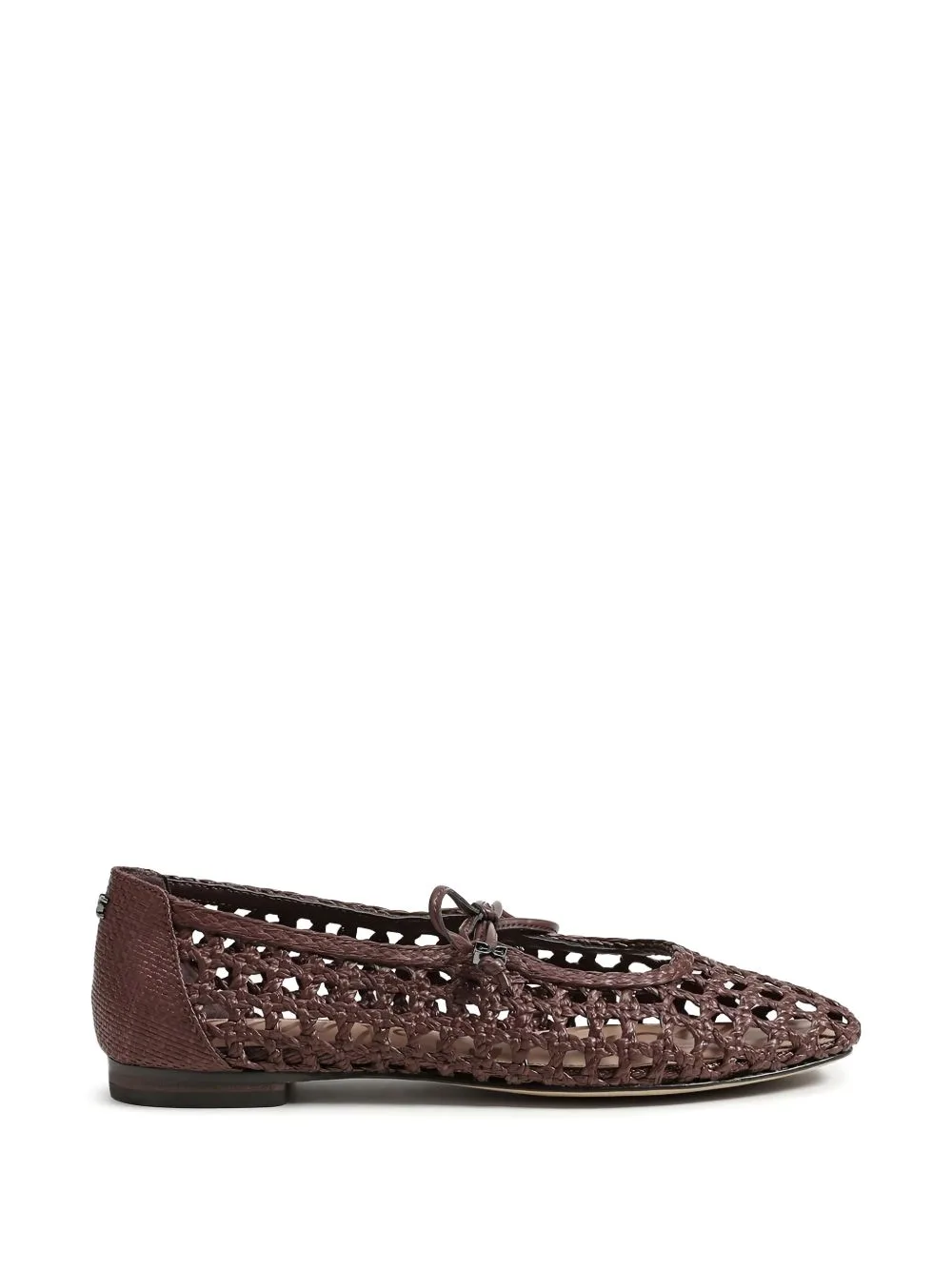 Marcie Woven Tie Ballet Flats