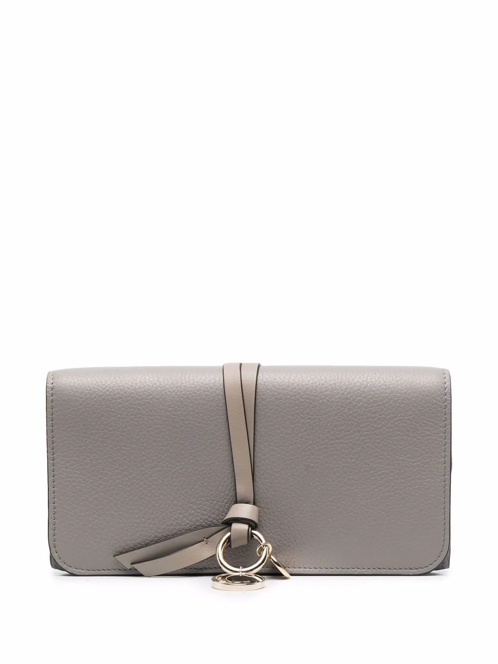Alphabet Textured-Leather Wallet