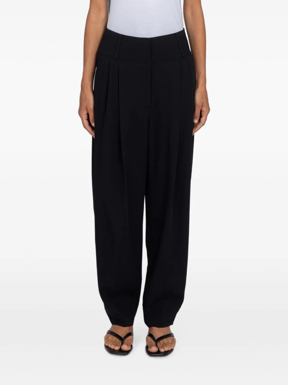 Draped Balloon Trousers