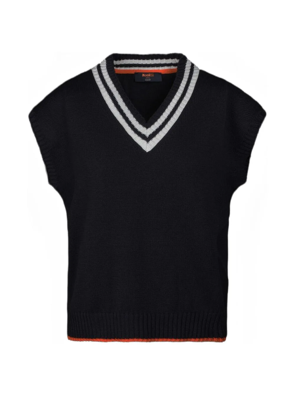 Striped V-Neck Vest