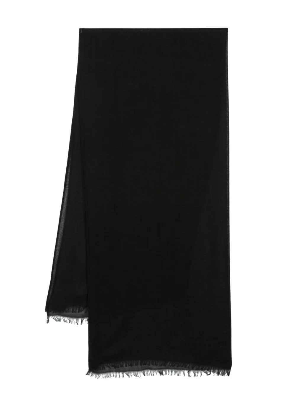 Cashmere-Silk Fringed Scarf