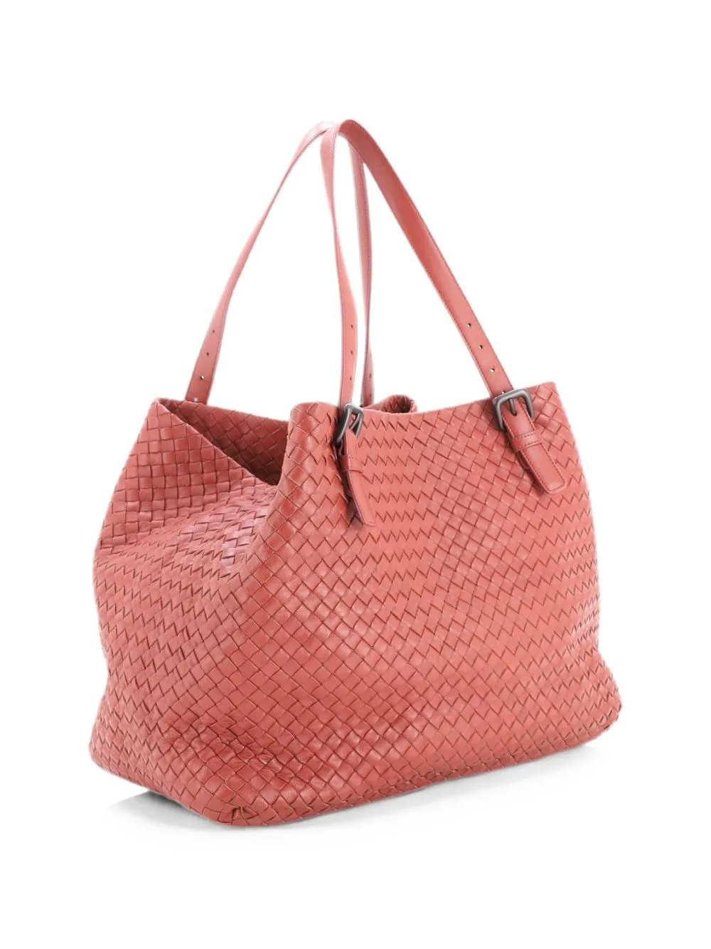 A-Shape Intrecciato Nappa Large Tote Bag