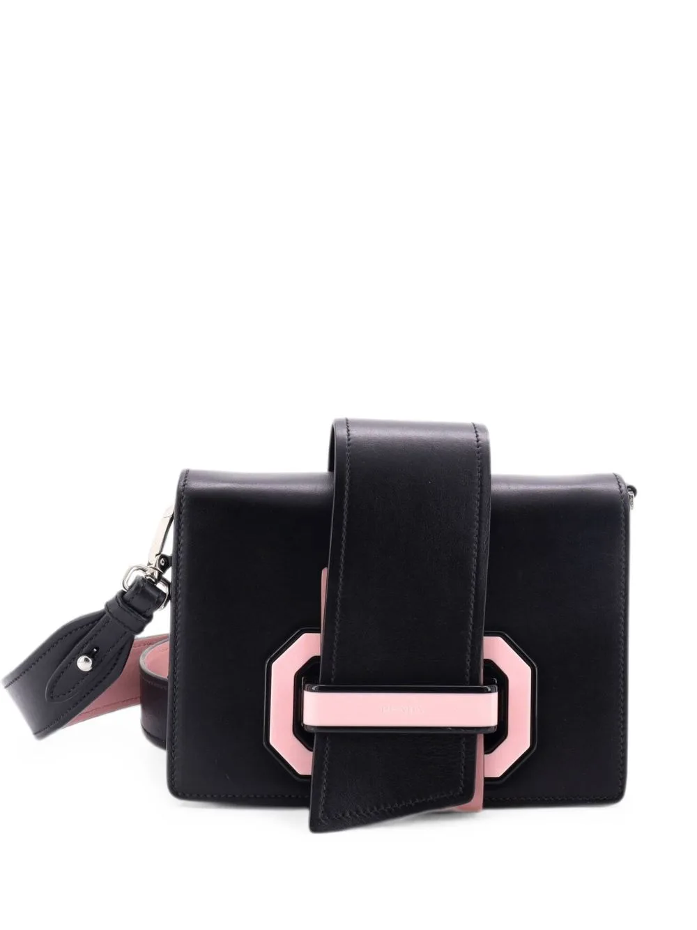 Plex Ribbon Shoulder Bag City Calfskin Small Crossbody Bag