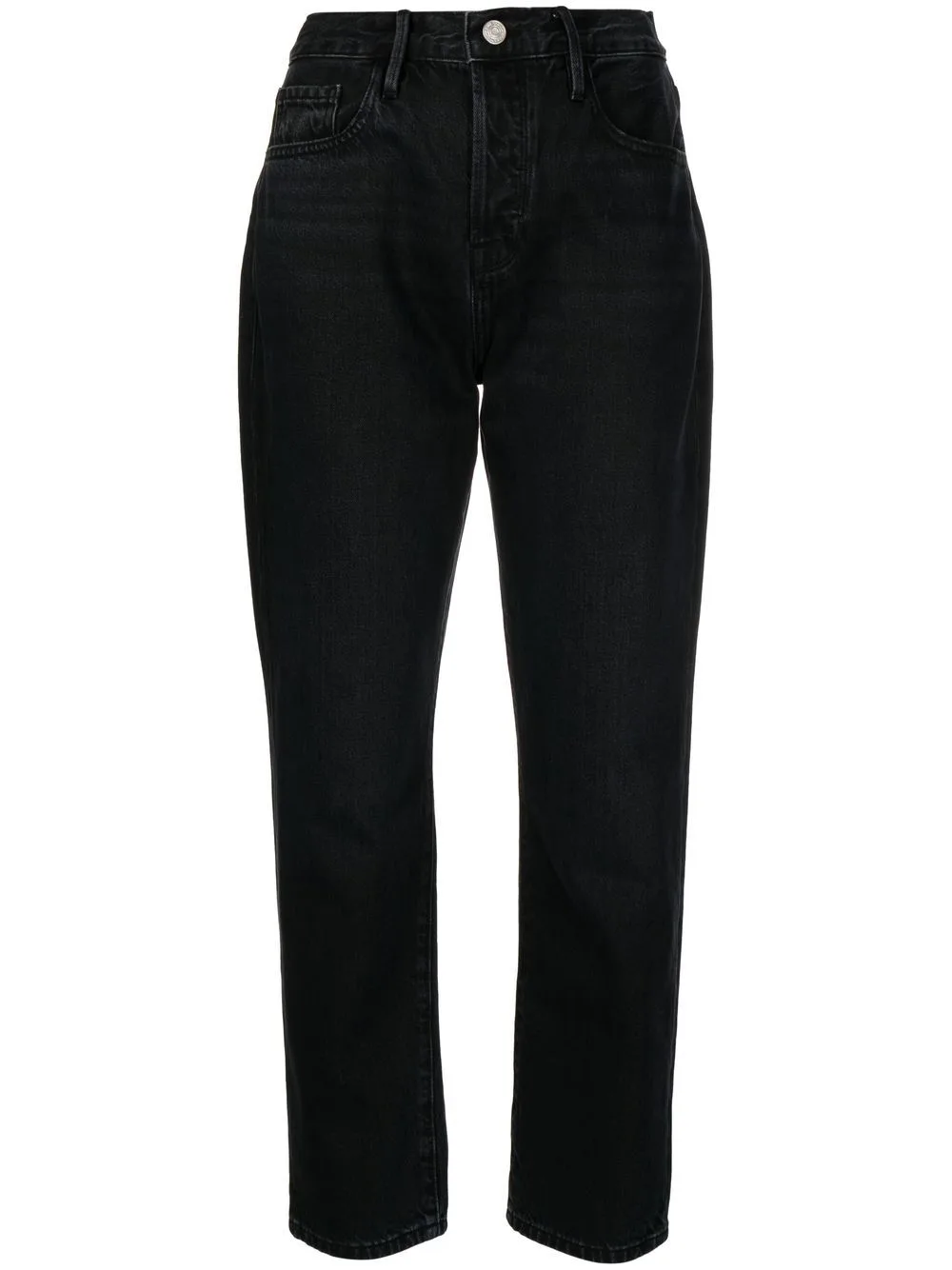 Tapered High-Waist Jeans
