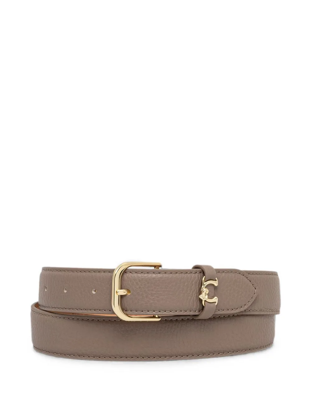 Grained Leather Belt
