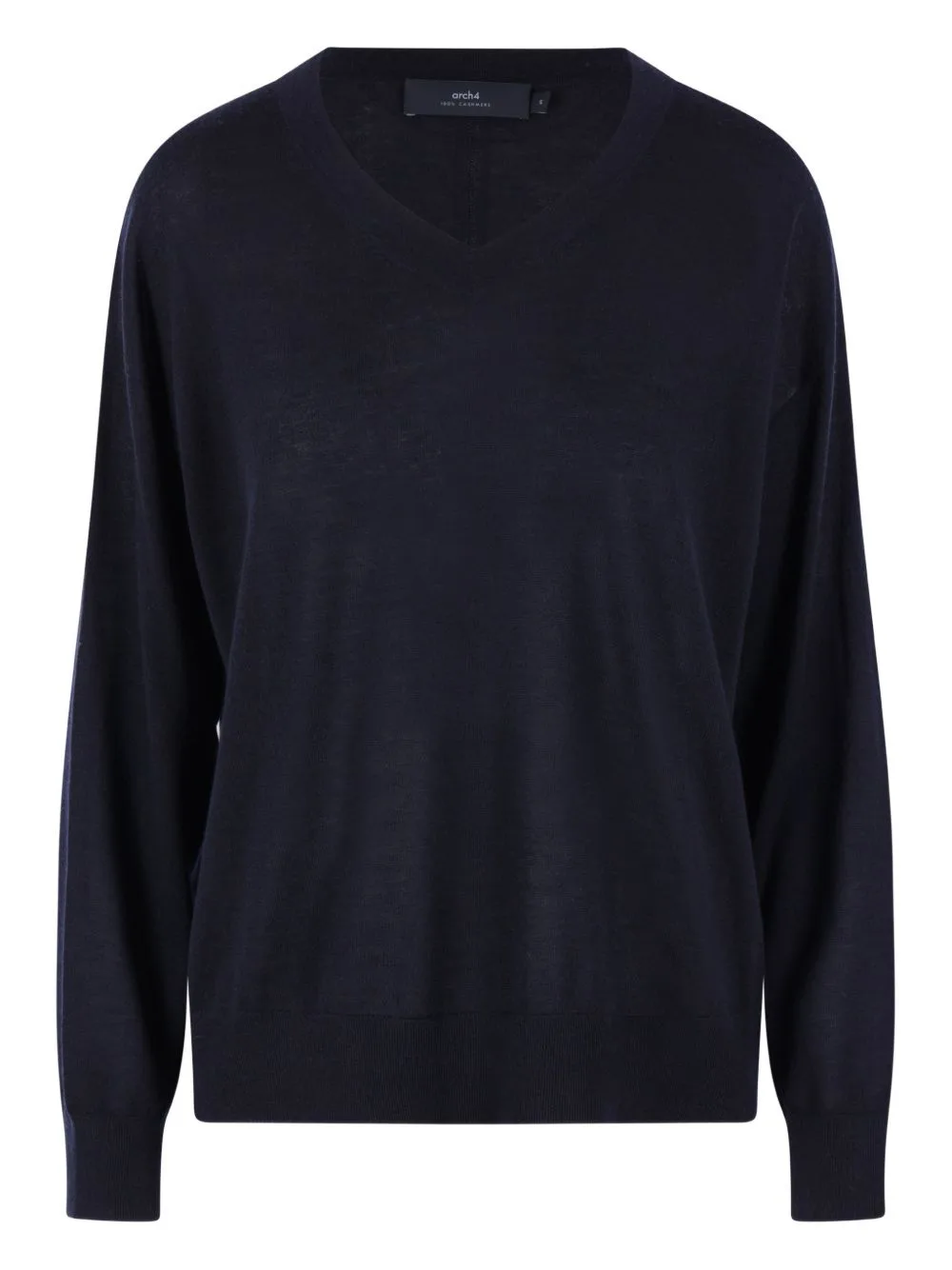 V-Neck Ribbed Sweater