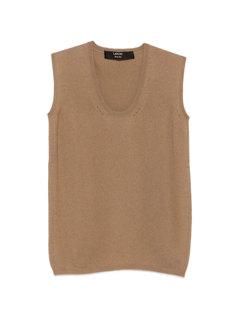 2004 Pointelle-Knit Vest