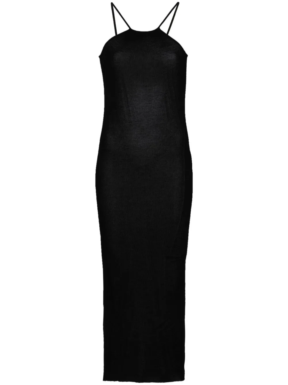 Scorpio Ribbed-Knit Midi Dress