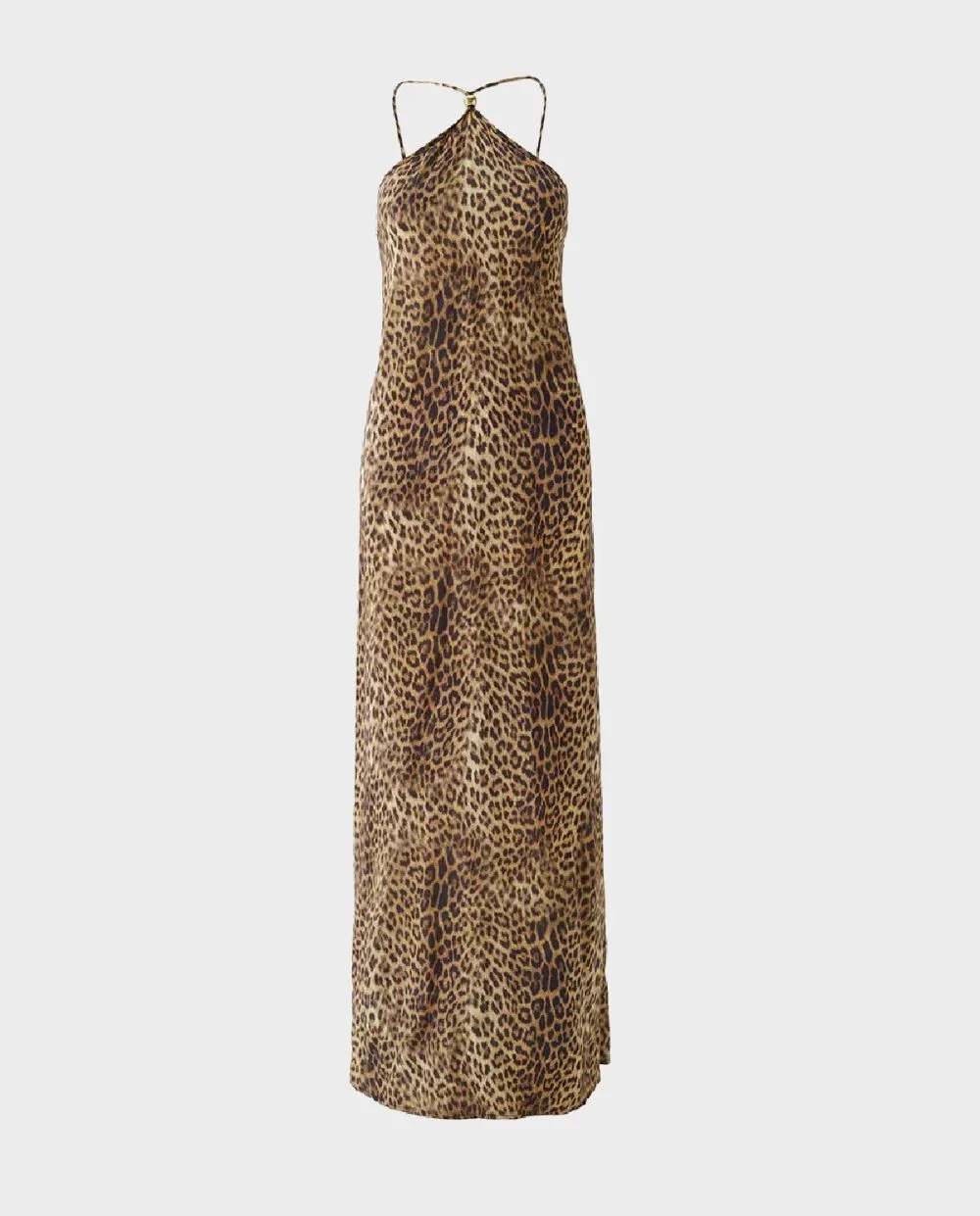 Sage Cheetah Maxi Dress