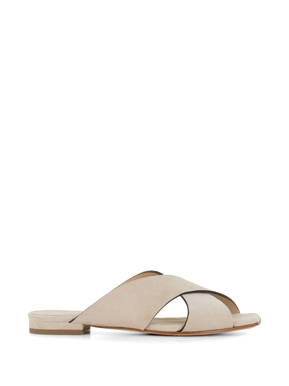 Nunzia Cross-Strap Sandals