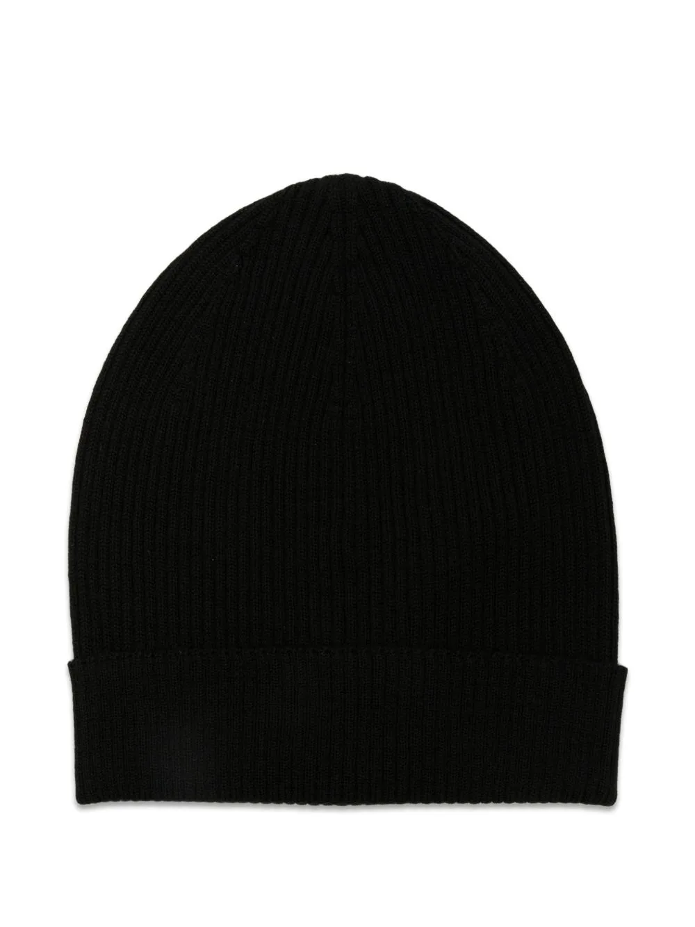 Ribbed-Knit Beanie Hat