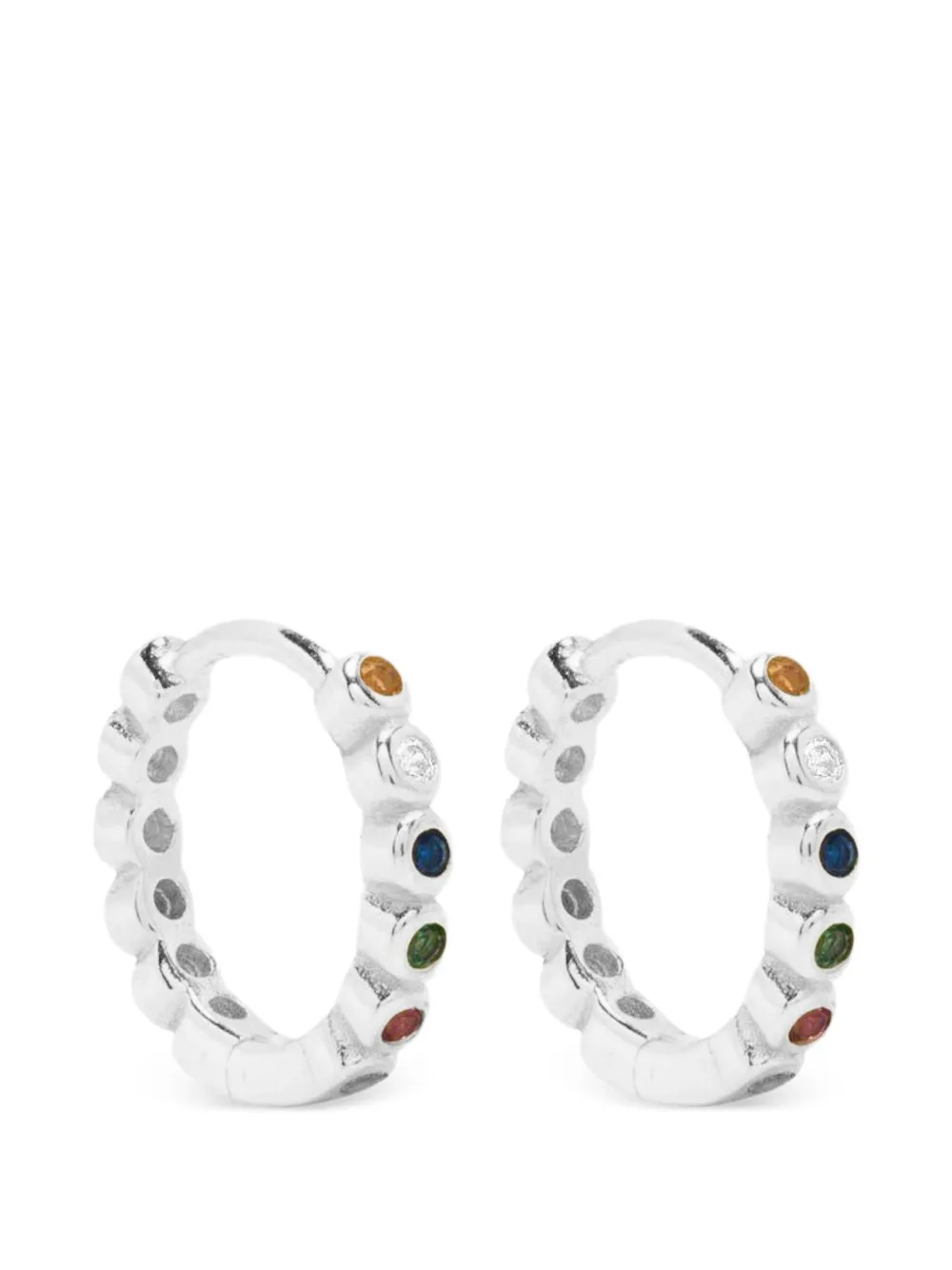 Circular-Silhouette Earrings