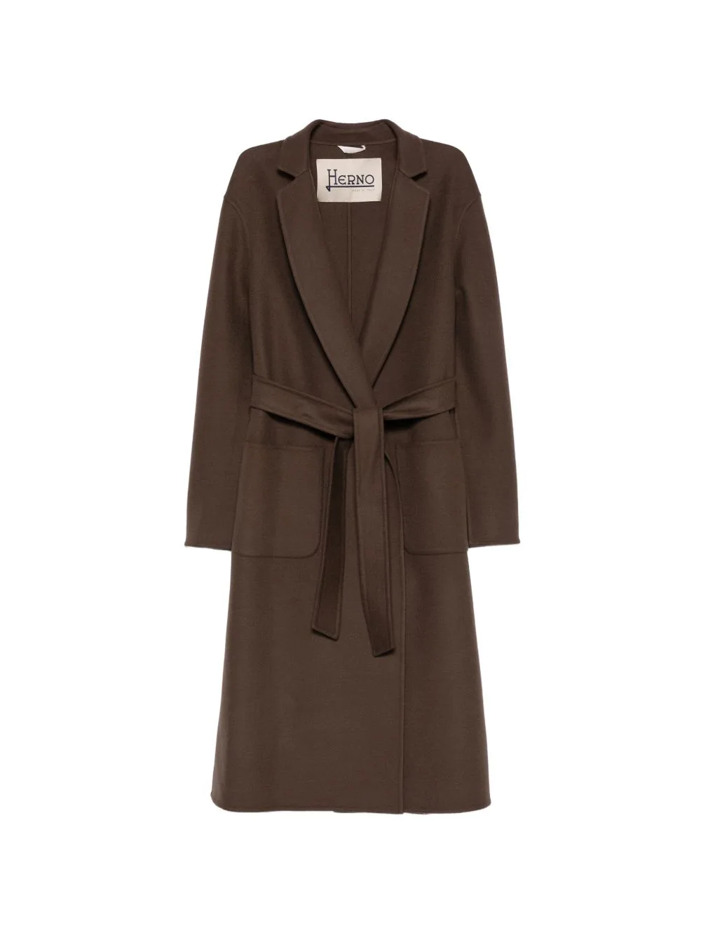 Belted Wool Coat
