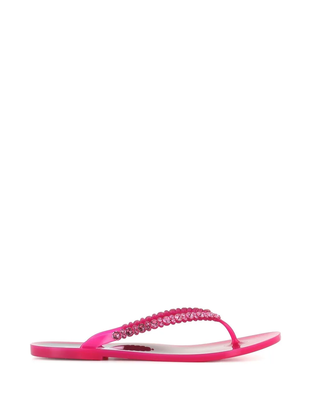 Crystal-Embellished Flip-Flops