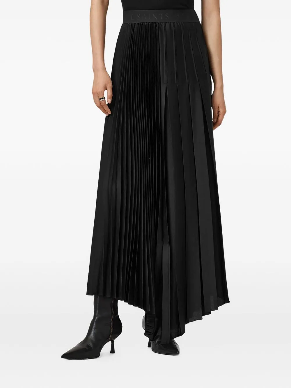 Jax Pleated Midi Skirt