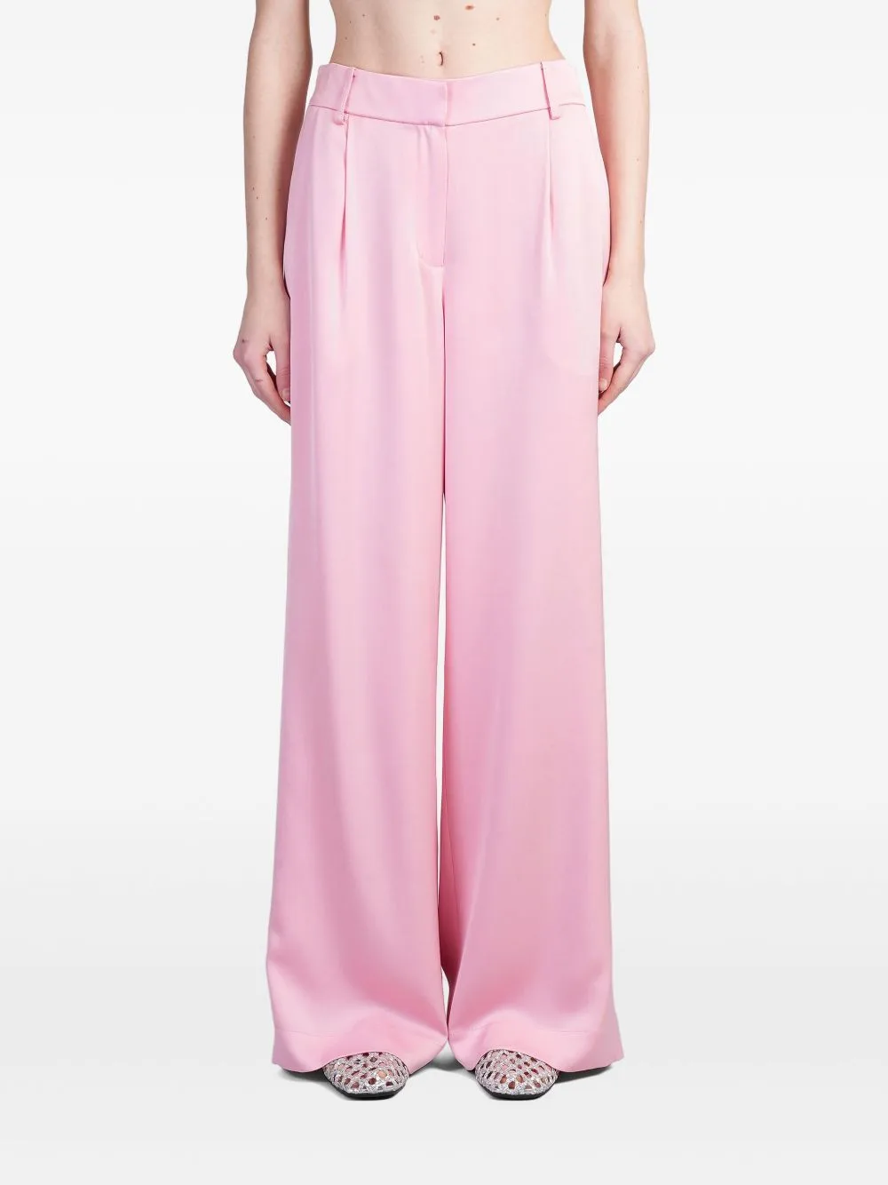 Pleat-Detailing Trousers