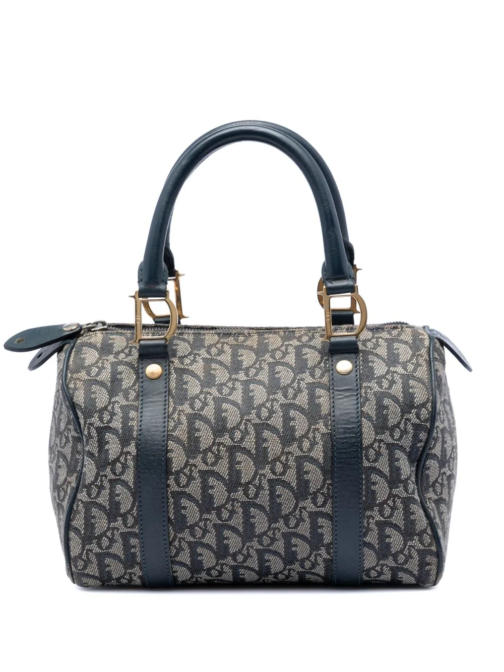 2000-2026 Small Diorissimo Trotter Canvas Boston Bag