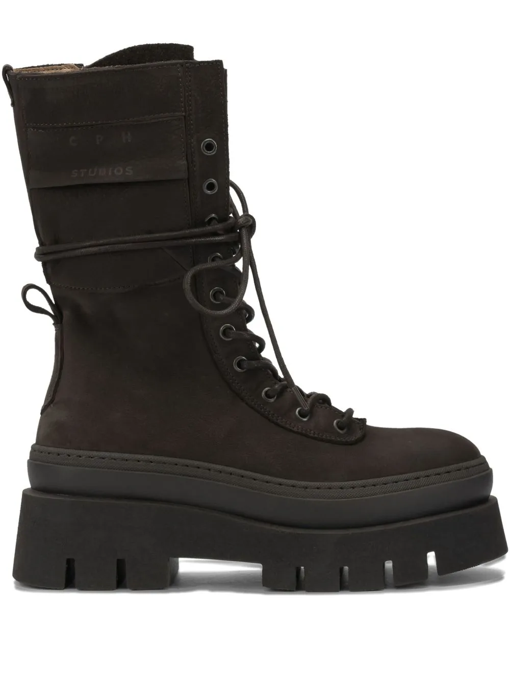 Leather Combat Boots