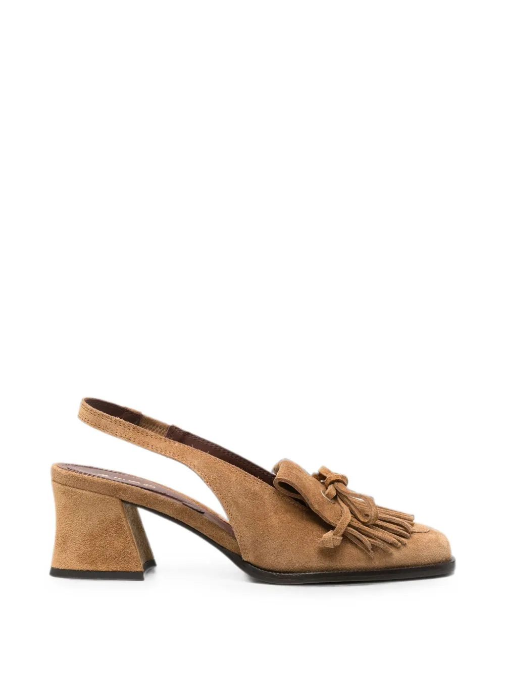 Slingback Tassel-Detail Pumps